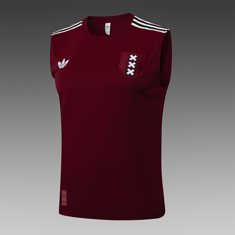 2025/26 Ajax maroon Training Set Shirt and Shorts
