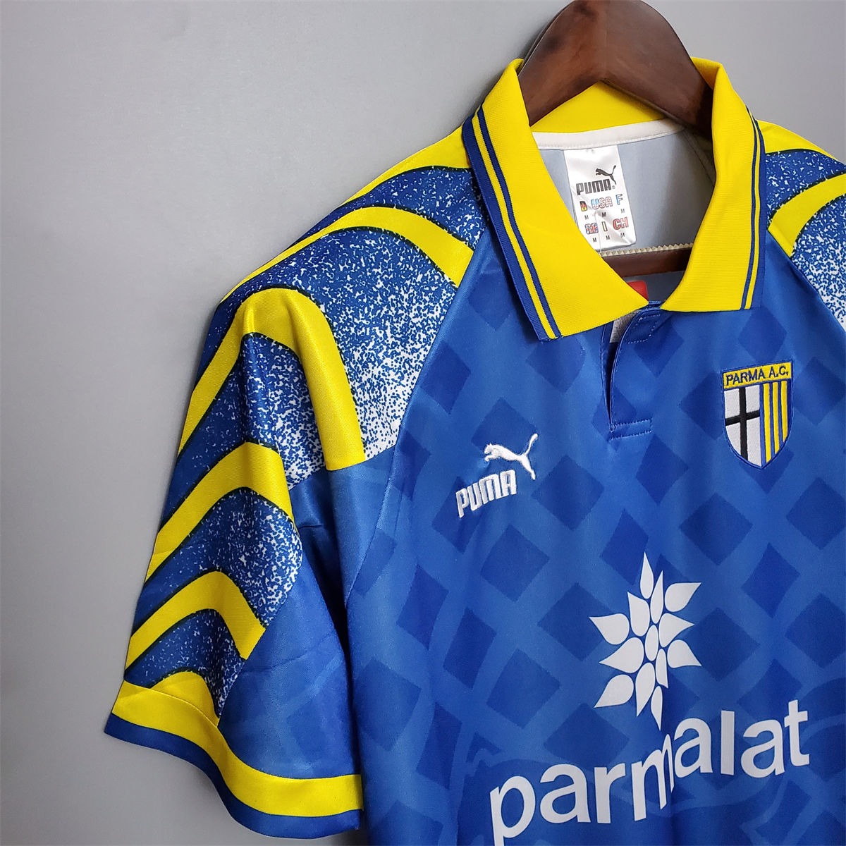 Retro Parma 95/97 Parma Blue  jersey Fan Version