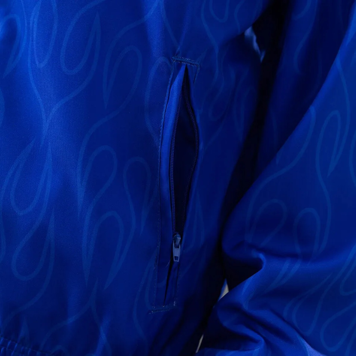 1998 Japan Blue and White Reversible Windbreaker