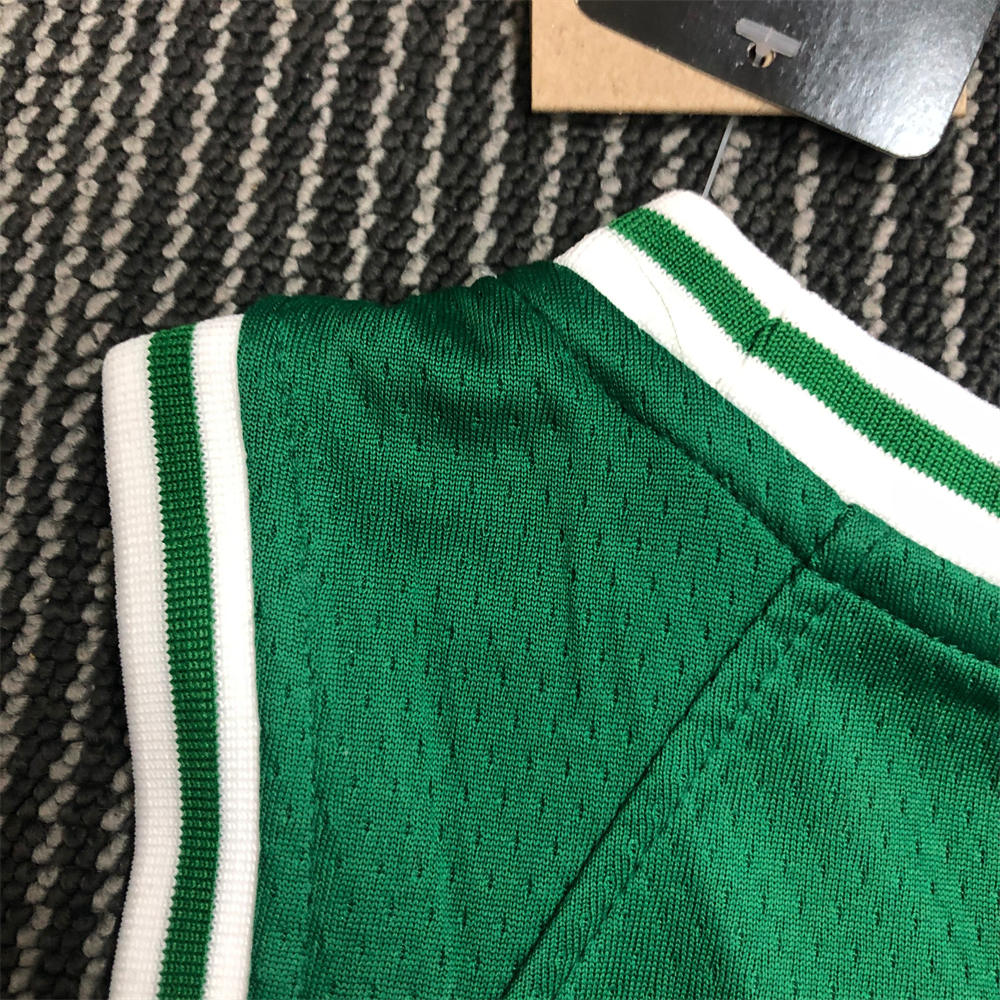NBA Boston Celtics Round Neck 75th anniversary Green Jersey TATUM#0 S-XXL