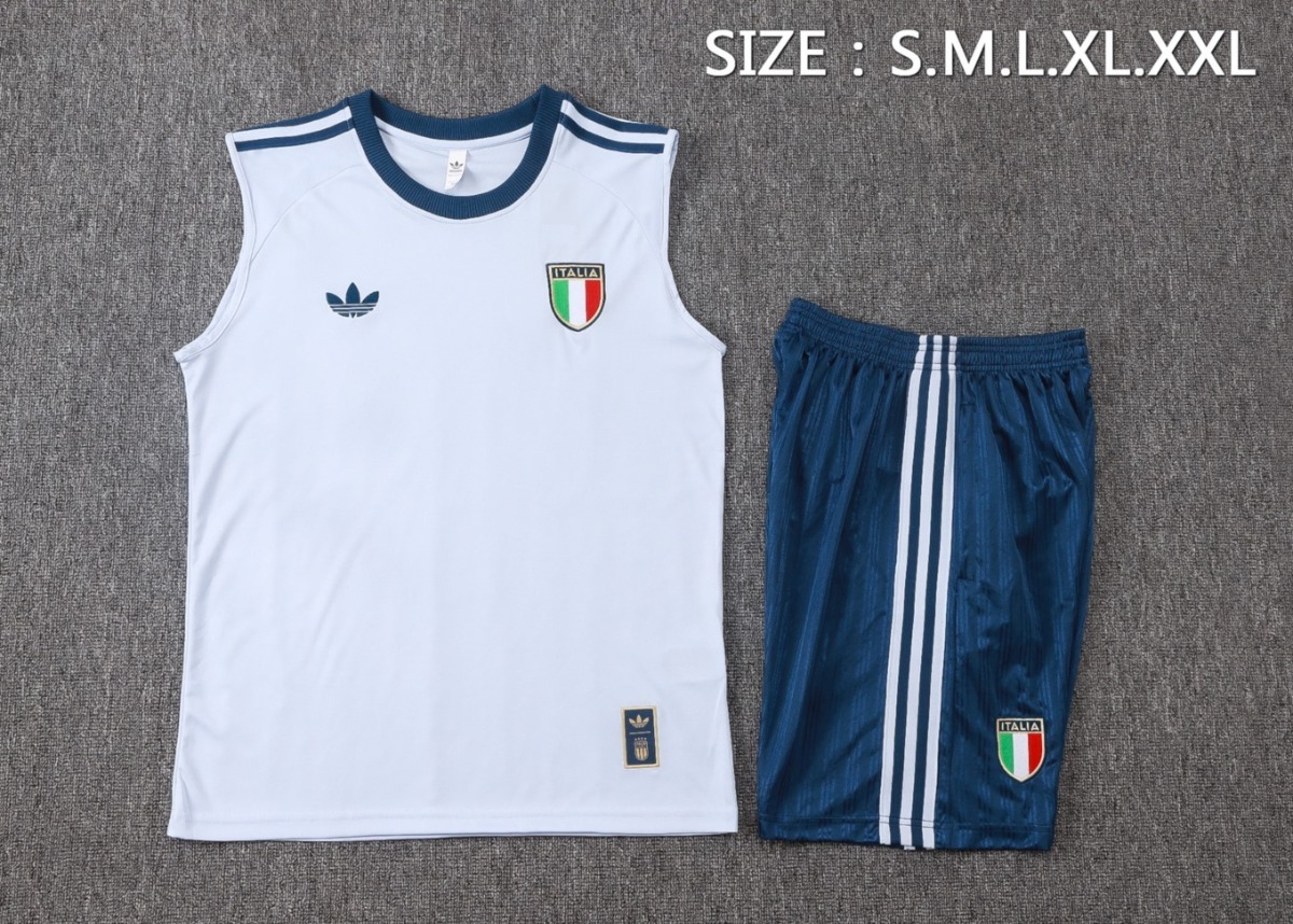 2026 Italy Light blue Training Set Shirt and Shorts