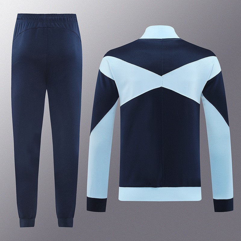 2024 France Sky blue Jacket Training Suit Set Football Team Shirt Sports Fashion