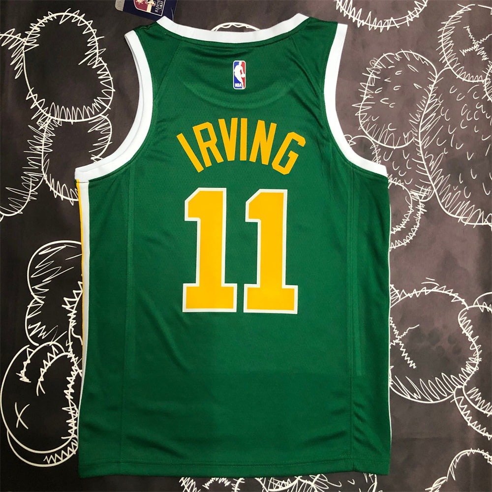 NBA Boston Celtics Round Neck Green Jersey S-XXL