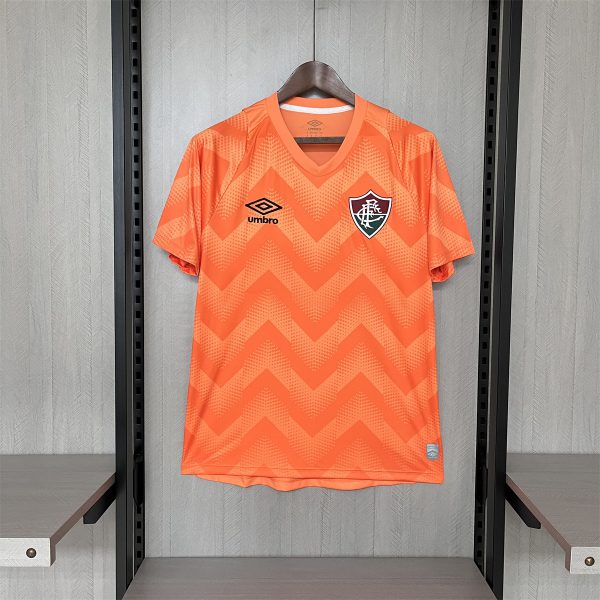 2024/25 Fluminense Goalkeeper Orange jersey Fan Version
