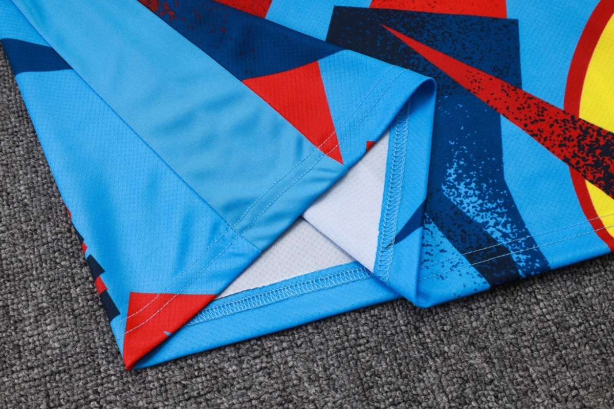 2026 Barcelona Light blue Training Set Shirt and Shorts