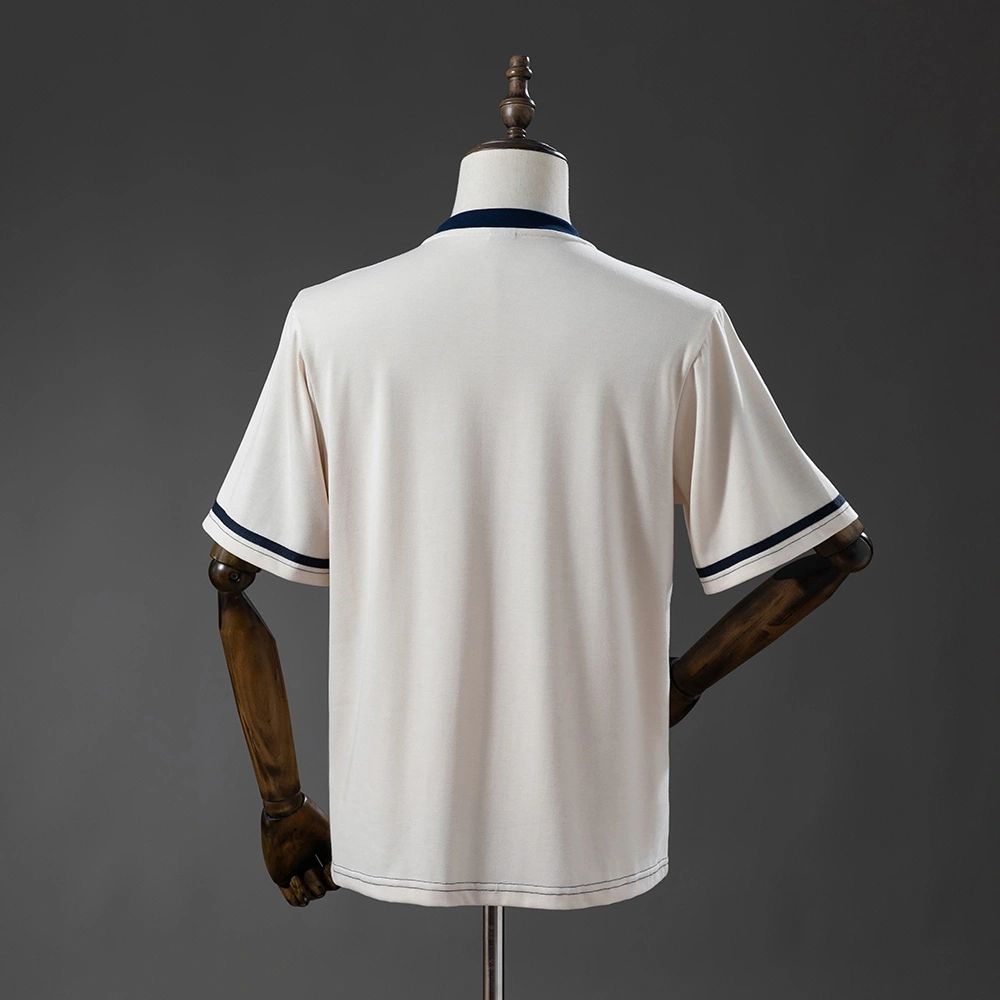 2025/26 Inter Milan US Pack Full-Button Baseball Beige jersey Fan version