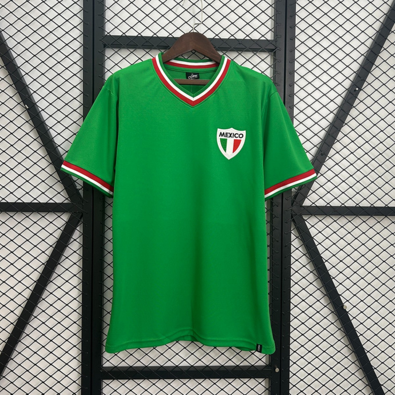 Retro Mexico 1970 home  jersey Fan Version