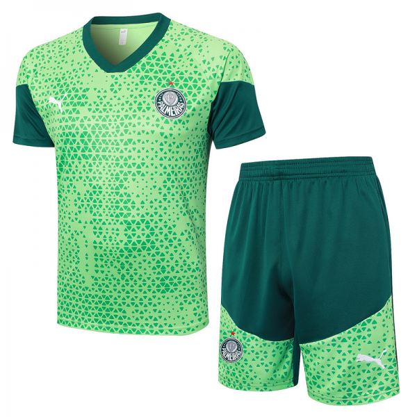 24/25 Palmeiras Green Training Set Shirt and Shorts