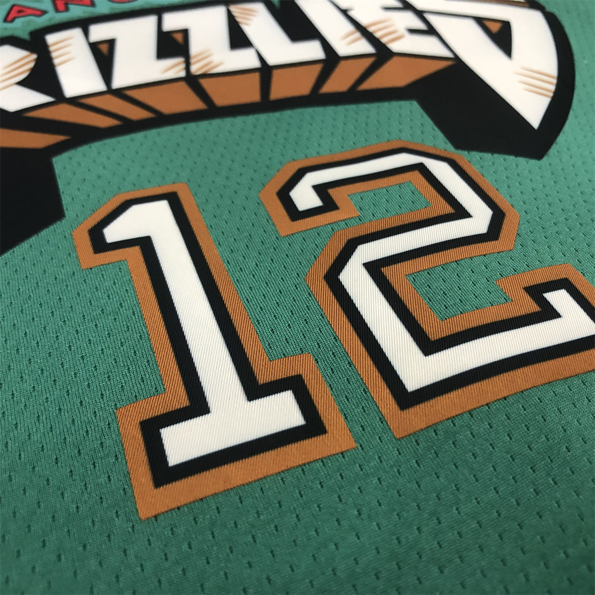 NBA Memphis Grizzies round neck Green Jersey Morant #15 S-XXL