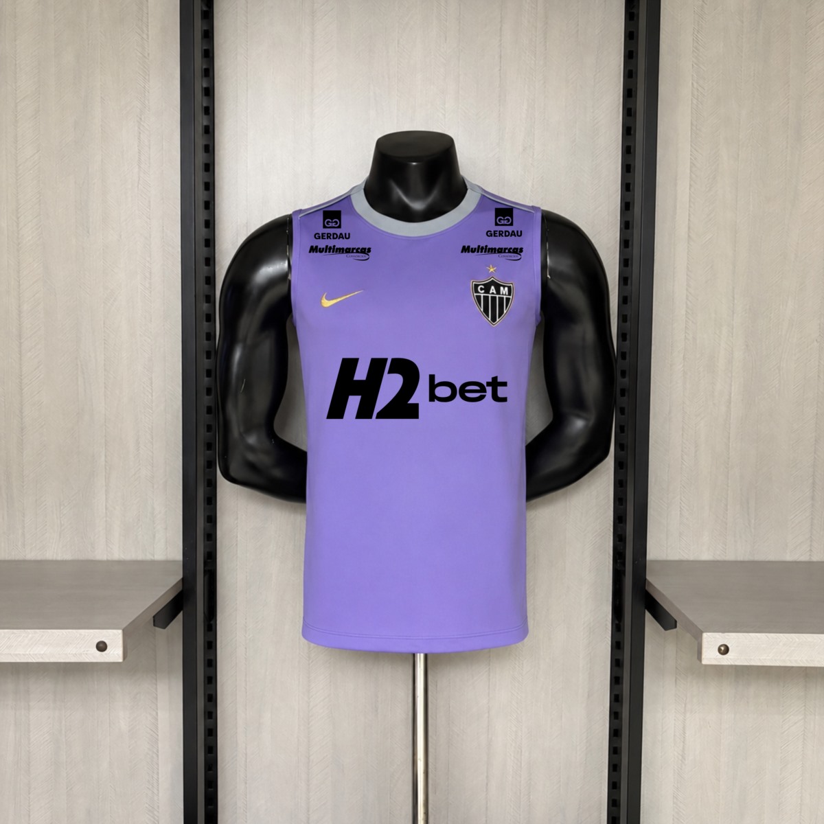2026/27 Atlético Mineiro Training Purple Vest Fan Version