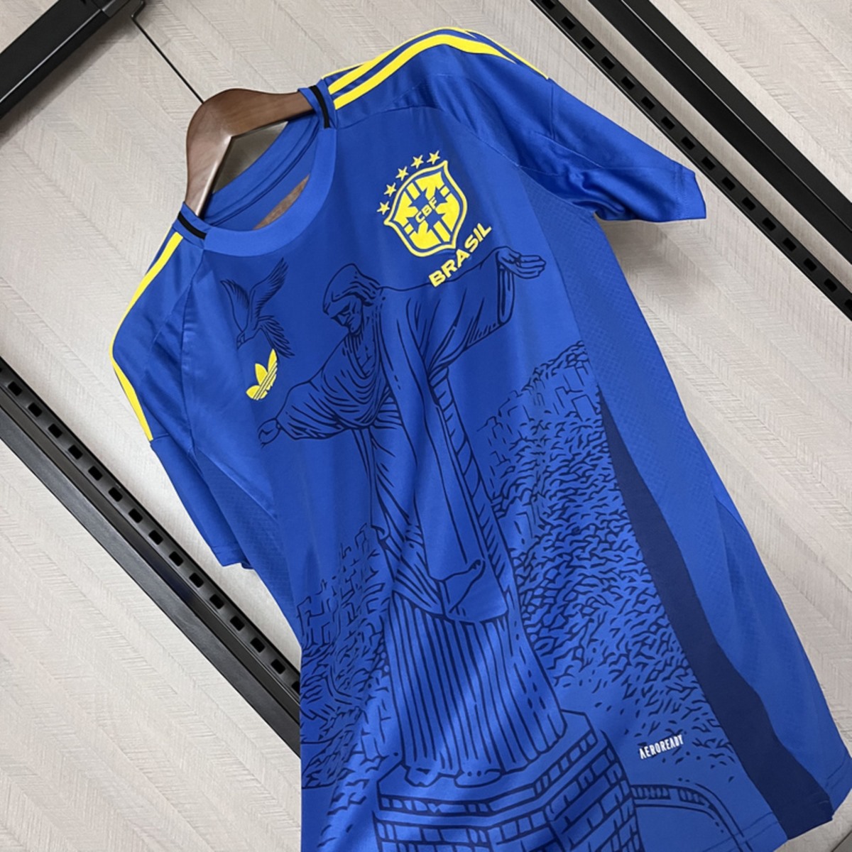 2025 Brazil Special Edition Blue jersey Fan Version