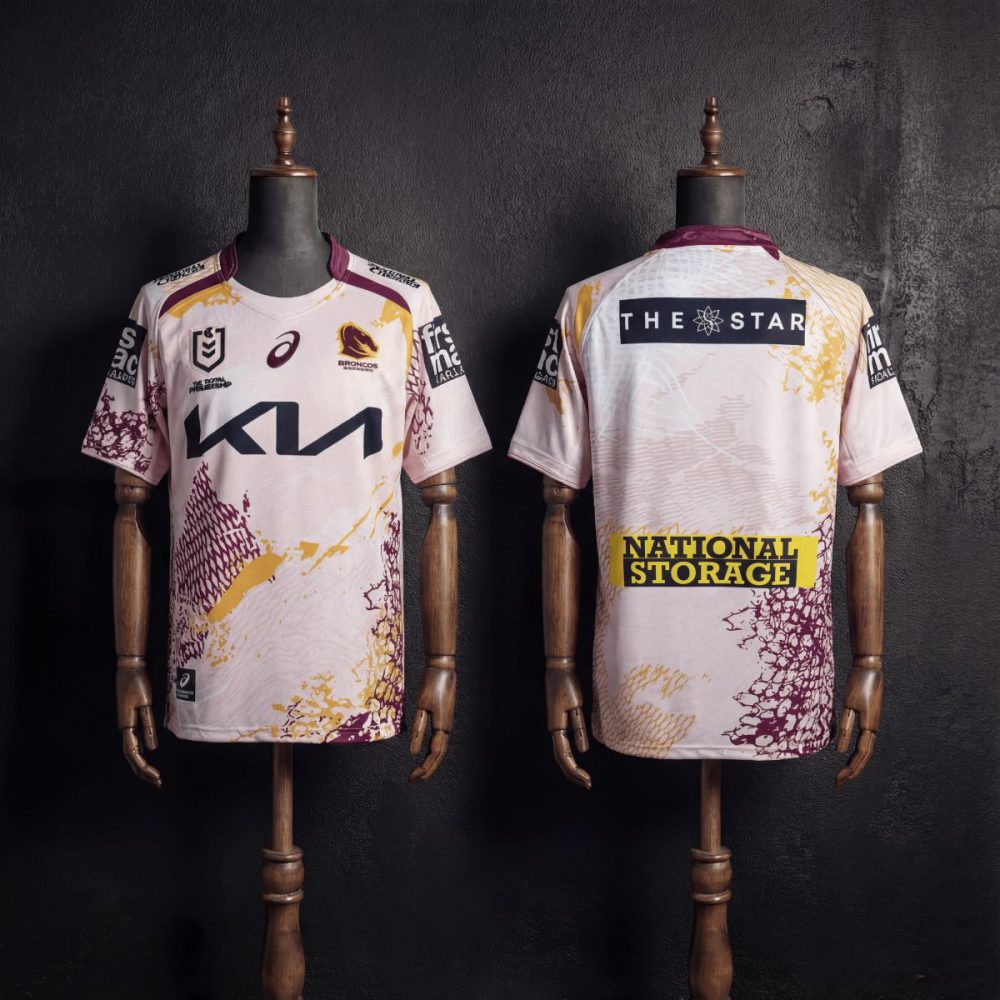 NRL Brisbane Broncos 2025 Indigenous Jersey