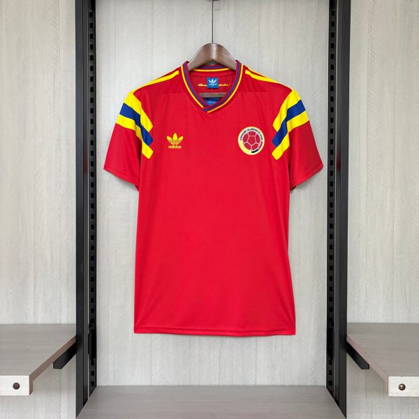 Retro Colombia 1990 Away jersey Fan Version