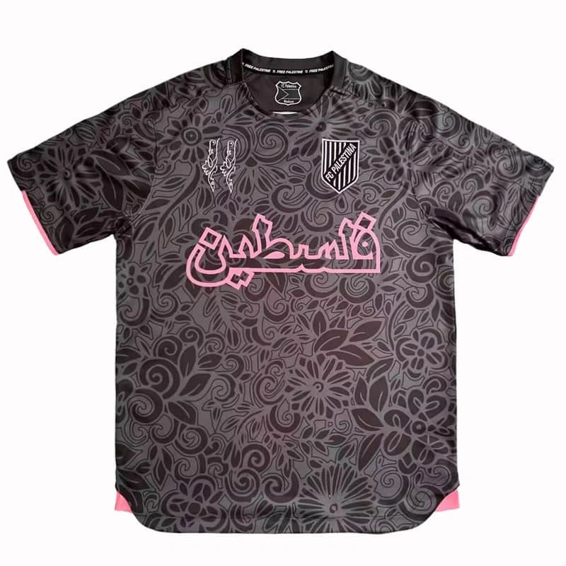 2025/26 CD Palestino Special Edition Grey Jersey Fan Version