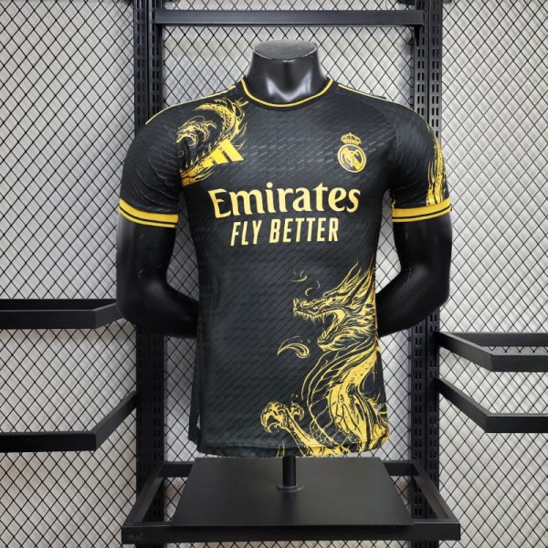 24/25 Real Madrid Black Special edition Jersey Player Version