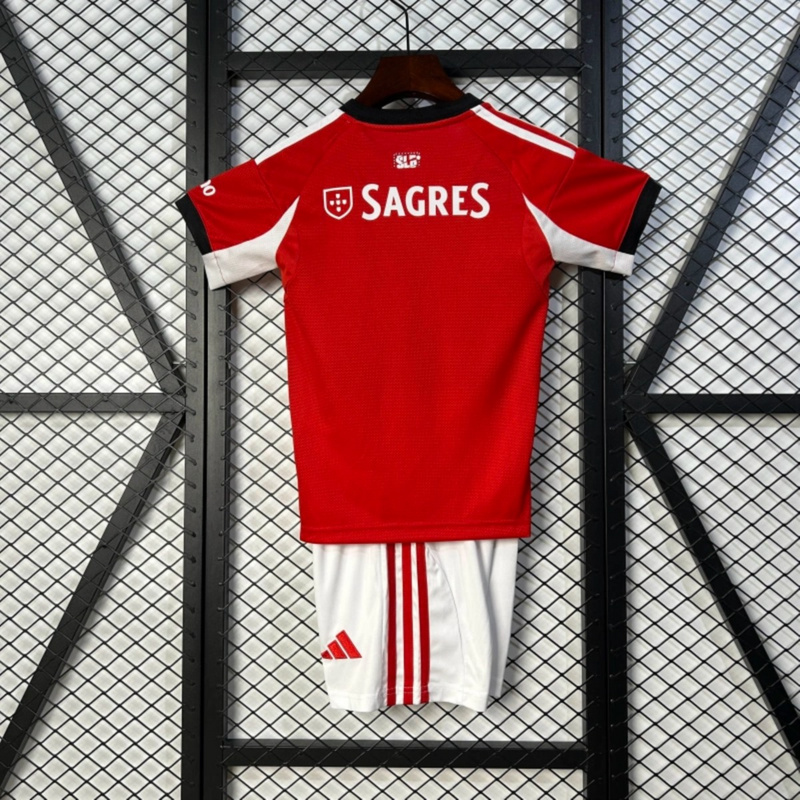 2025/26 Benfica Home jersey kids Kits size: 16-28