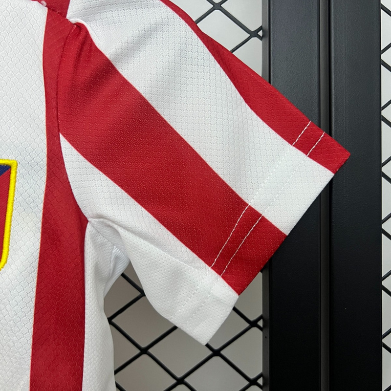 2025/26 Atletico Madrid Home jersey kids Kits size: 16-28