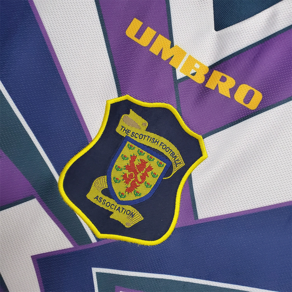 Retro Scotland 94/96 White jersey Fan Version