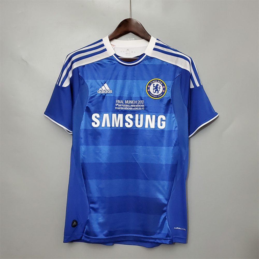 Retro Chelsea 2012 Champions League version home jersey Fan Version
