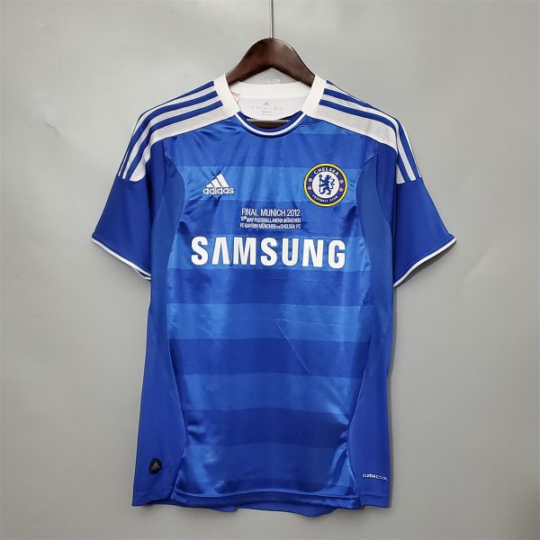Retro Chelsea 2012 Champions League version home jersey Fan Version