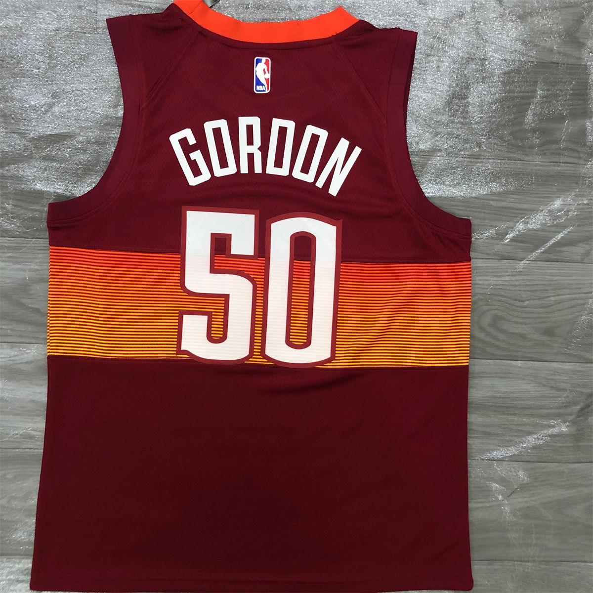NBA Denver Nuggets Round Neck Red jersey GORDON#50 S-XXL