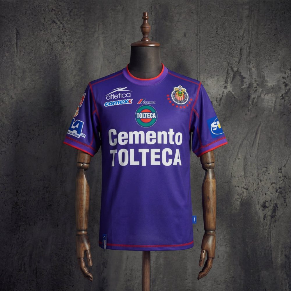 Retro Chivas 2002/03 Second Away Jersey Fan Version