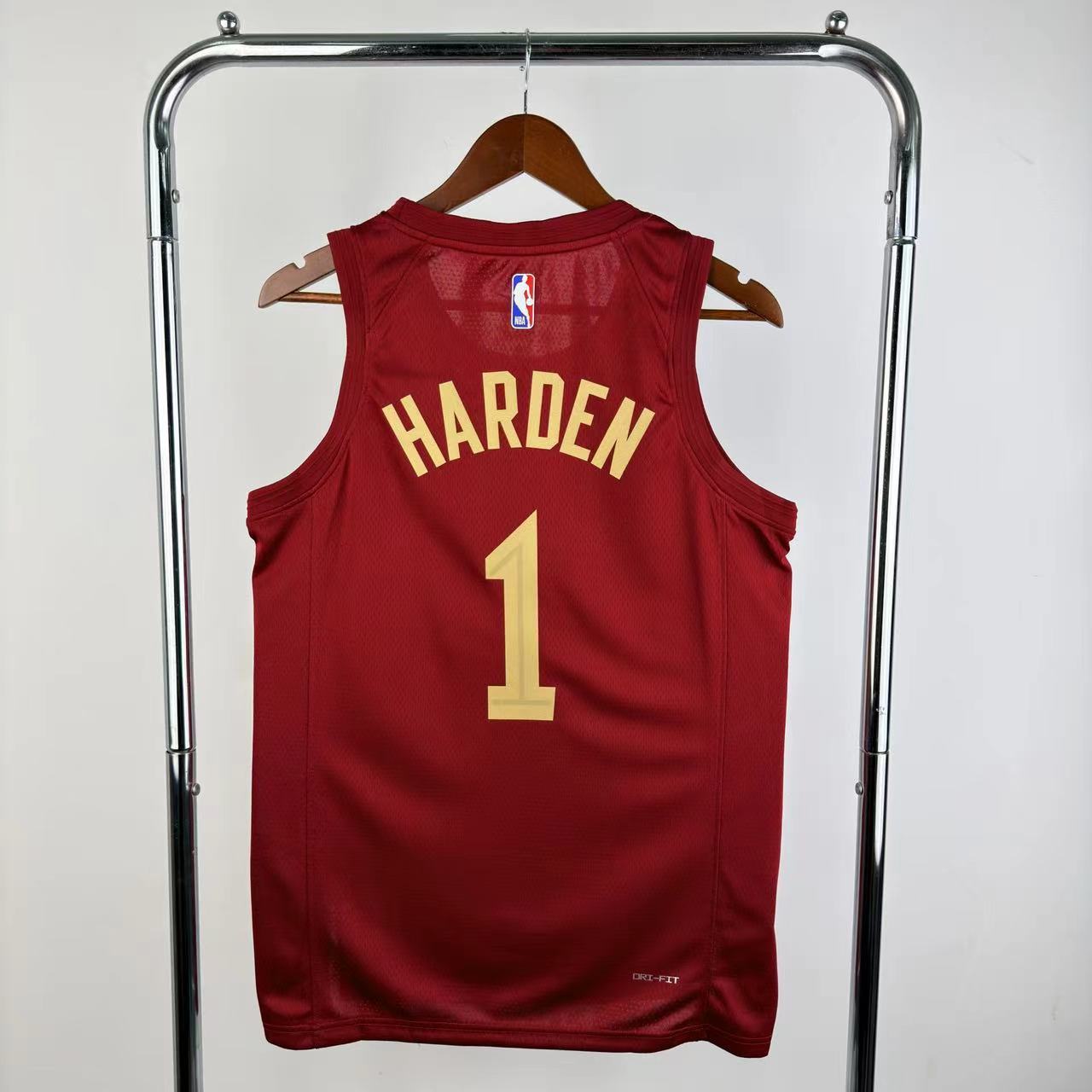NBA Cleverland Cavaliers Round Neck Red jersey HARDEN#1