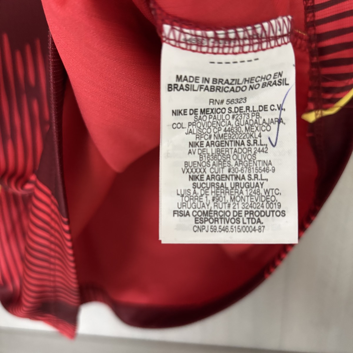 Brazil 2026 World Cup Special Edition Red Jersey Fan version