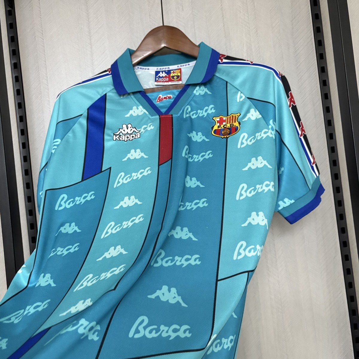 Retro Barcelona 96/97 away jersey Fan Version