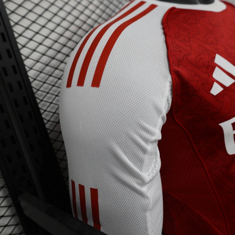 2025/26 Arsenal Home Long Sleeve Jersey Player Version
