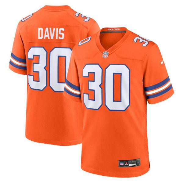 NFL Denver Broncos Jeysey DAVIS #30