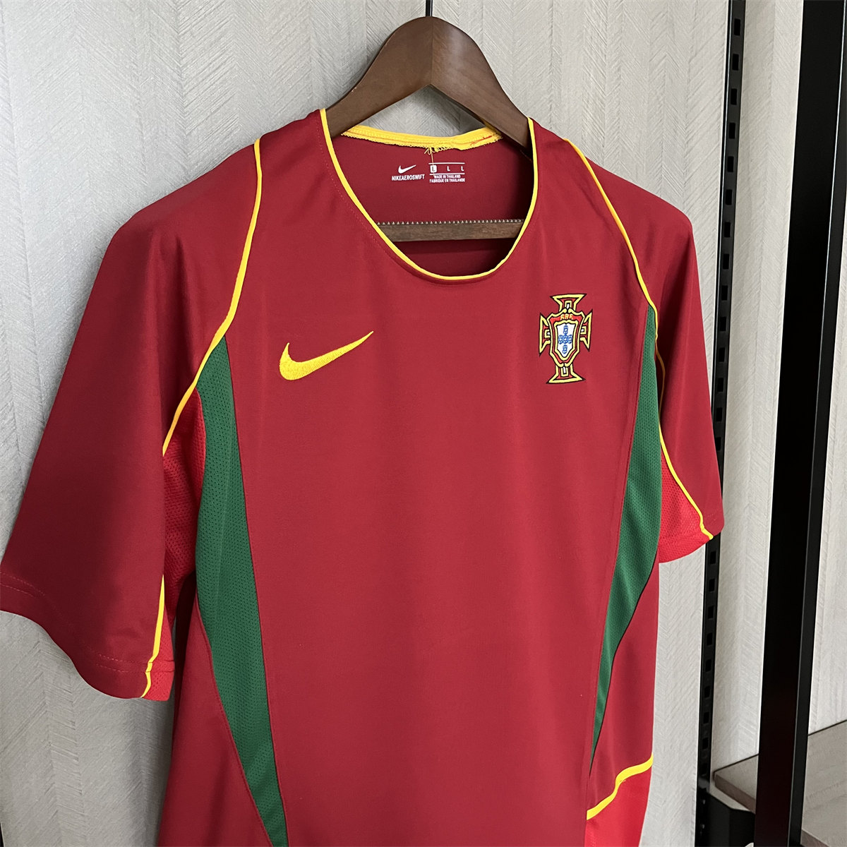 Retro Portugal 2002 Home jersey Fan Version