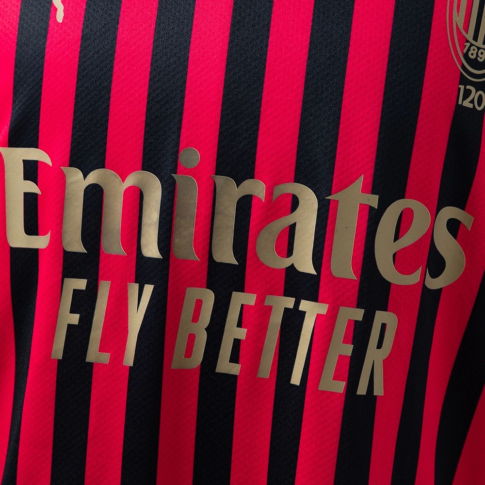 Retro AC Milan 120th Home jersey Fan Version