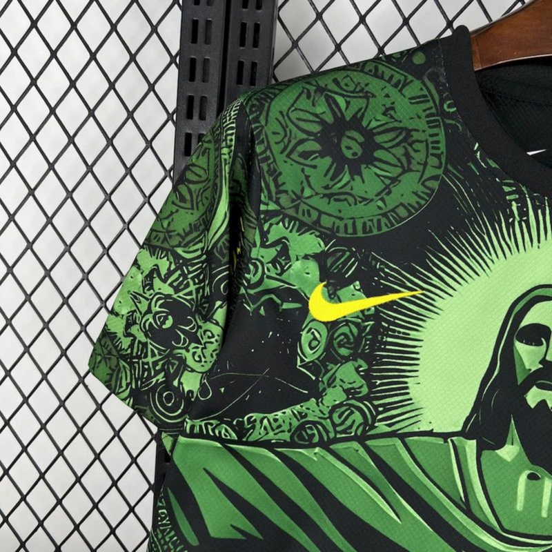 2024/25 Brazil Special Edition Green jersey Fan Version