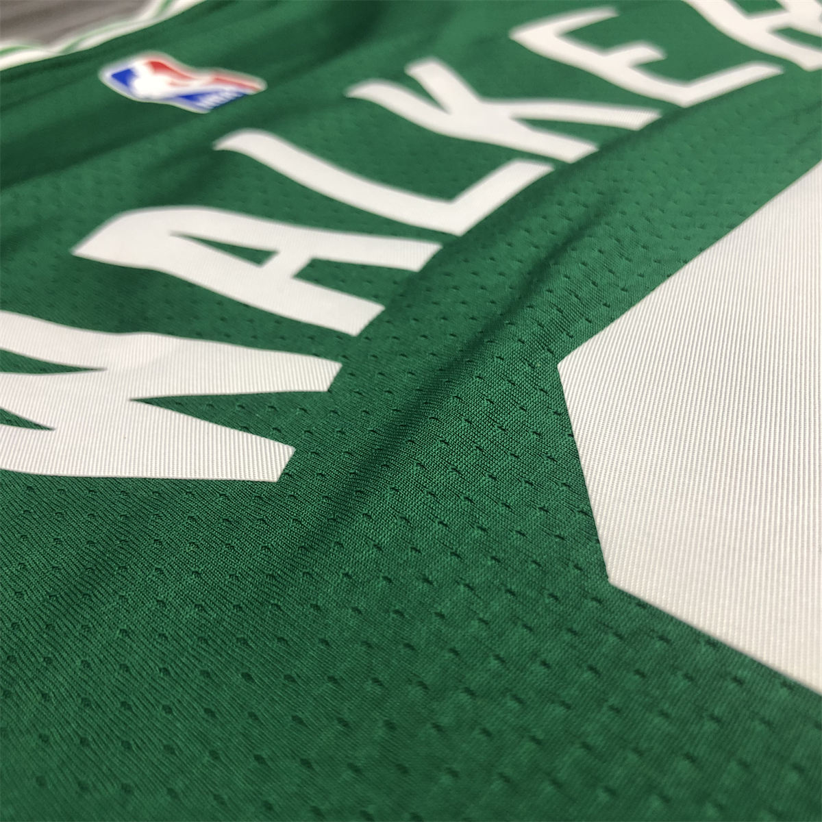 NBA Boston Celtics round neck Retro Green Jersey Walker#8 S-XXL