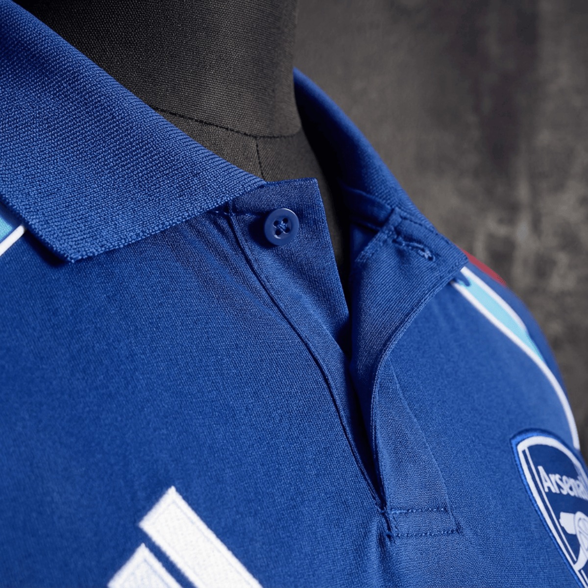 2025/26 Arsenal Training Royal Blue Polo Fan version