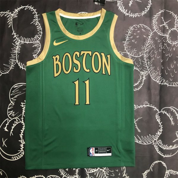 NBA Boston Celtics Round Neck Green Jersey S-XXL