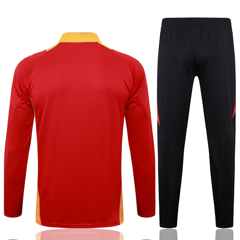 2024/25 Bayern Munich Red Jacket Training Suit Set Football Team Shirt Sports Fashion
