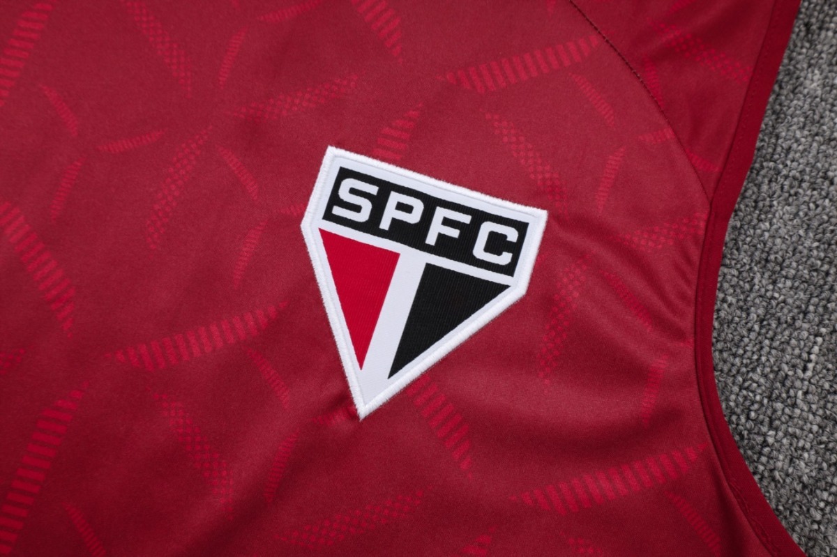 2026 Sao Paulo Maroon Training Set Shirt and Shorts