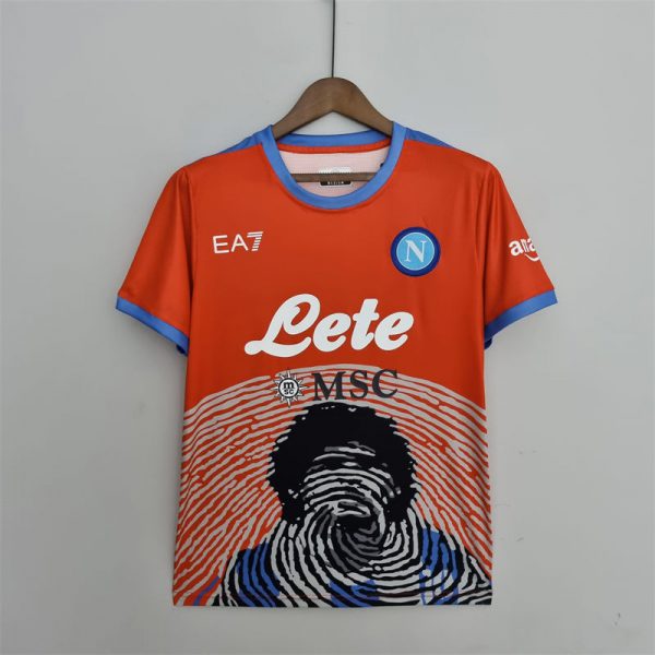 2021/22 Naples Commemorative Edition Red Jersey Fan Version