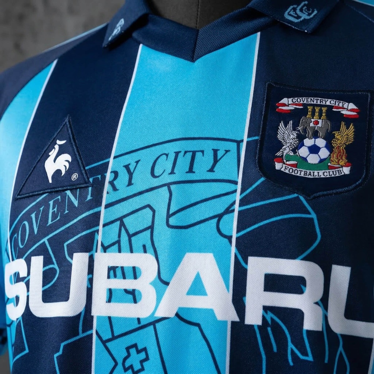 Retro 1997/98 Coventry Home jersey Fan Version