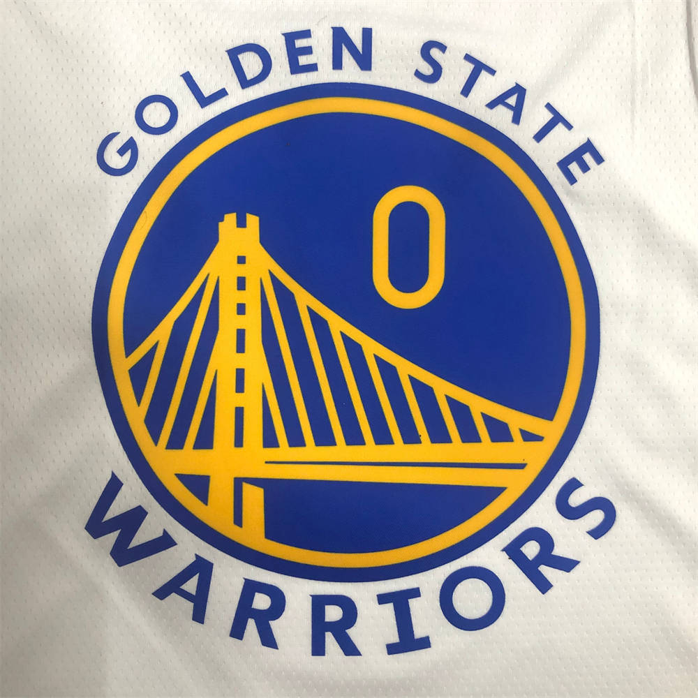 NBA Golden State Warriors V-Neck White Jersey PAYTON Ⅱ#0 S-XXL