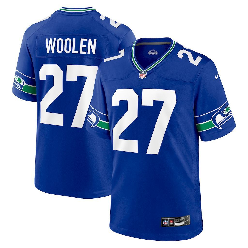 NFL Seattle seahawks Jeysey WOOLEN #27