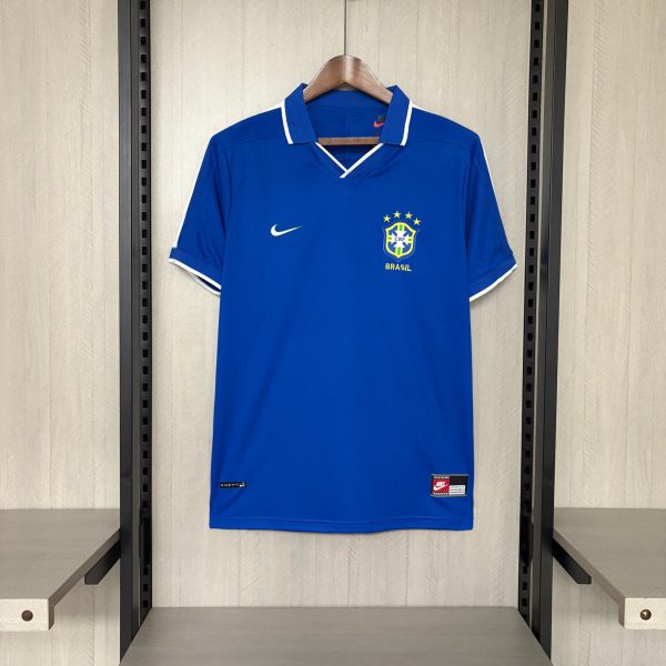 Retro 1997 Brazil away jersey Fan Version