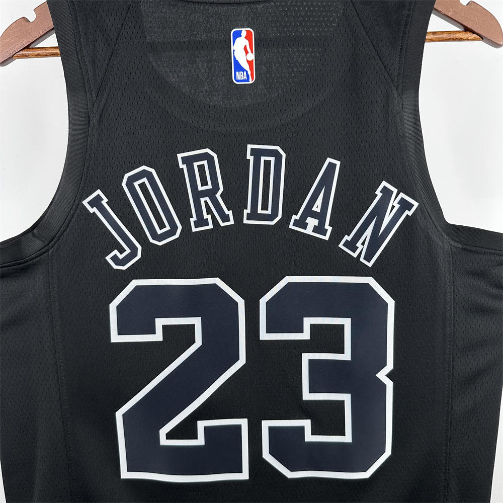 NBA Chicago Bulls Michael JORDAN#23 Honor Edition Black Jersey S-XXL