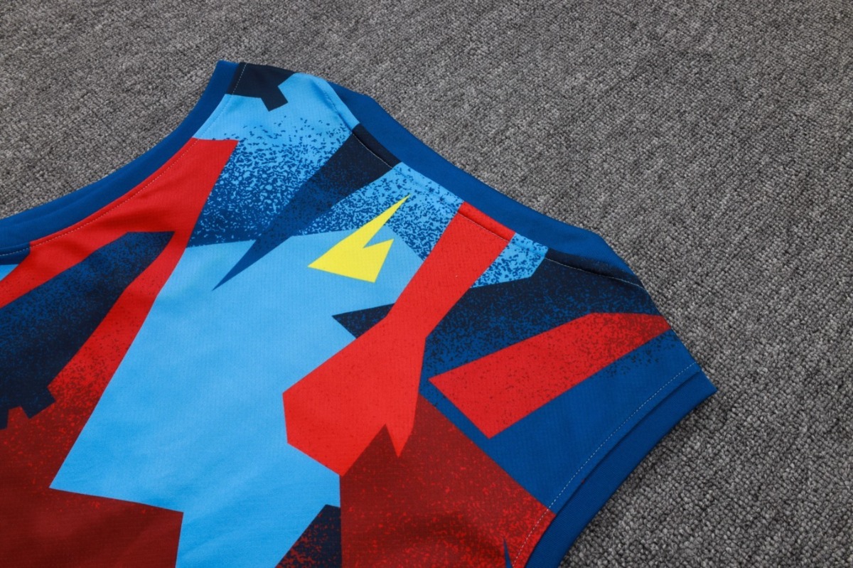 2026 Barcelona Light blue Training Set Shirt and Shorts