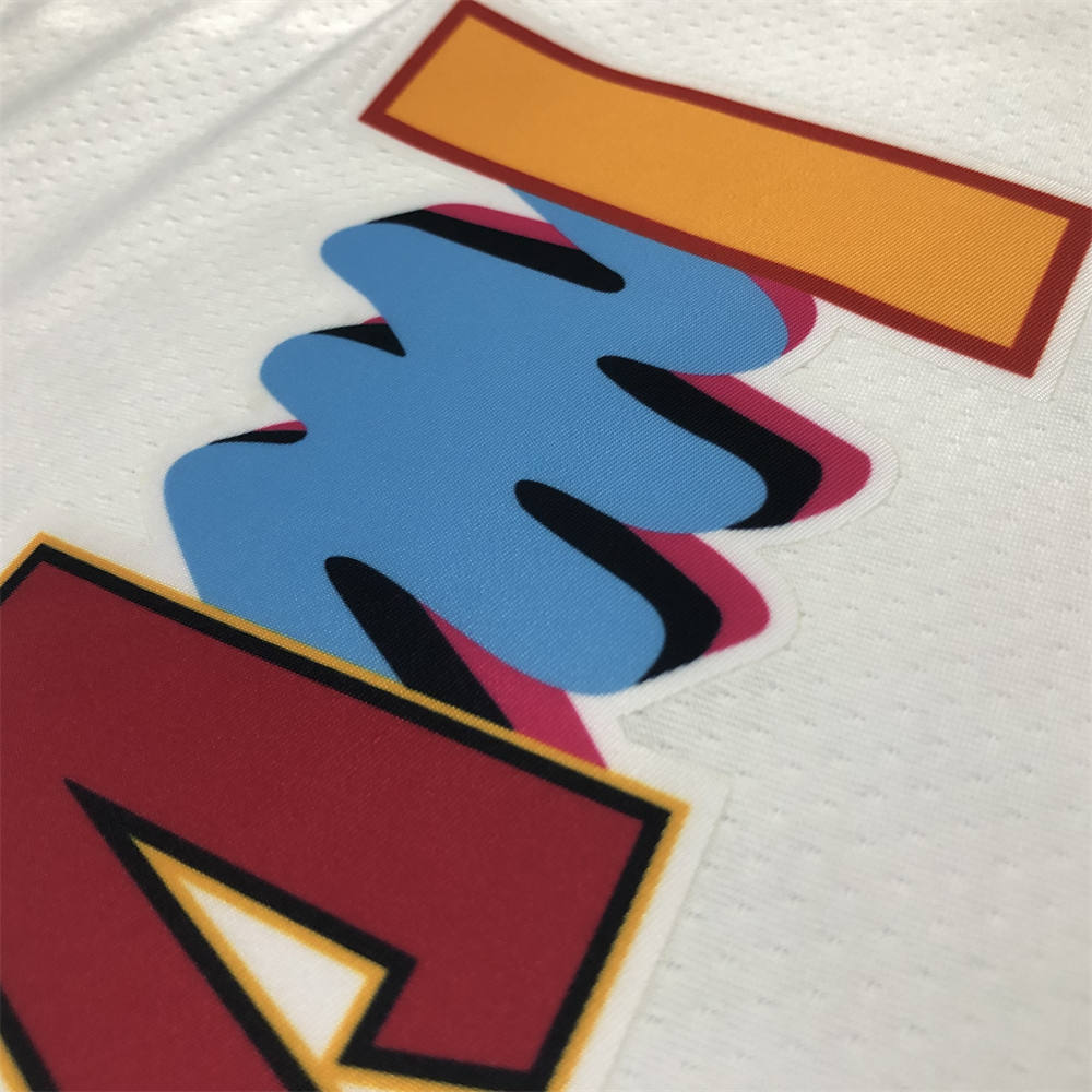 NBA Miami Hearts Round Neck City Edition White Jersey BUTLER#22 S-XXL