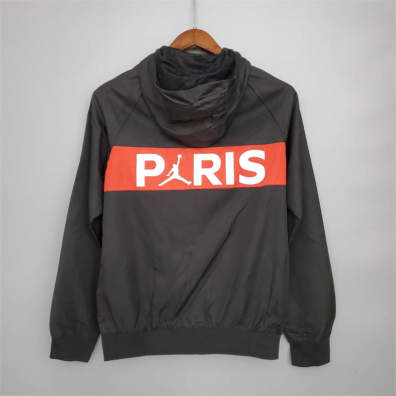 20/21 Windbreaker PSG Black and Blue Red Sport Unifom jersey Sport Unifom