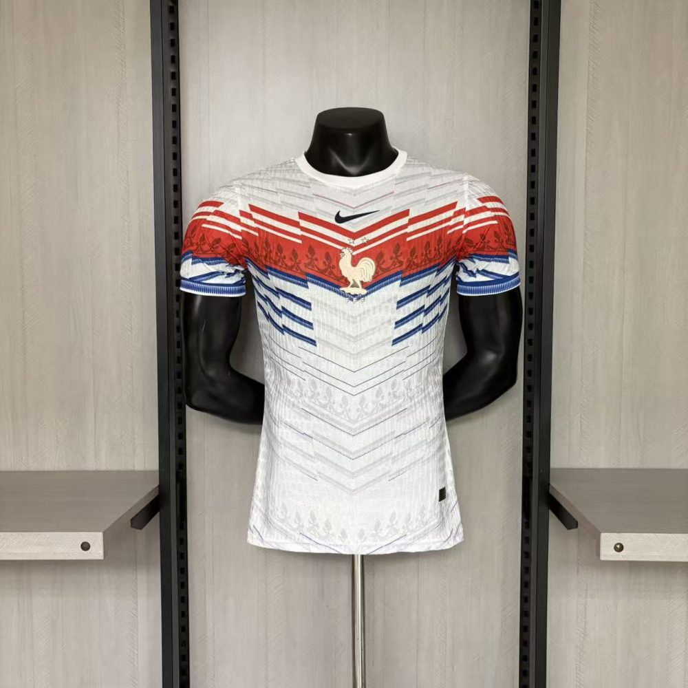 2026 France White Jersey Player Version
