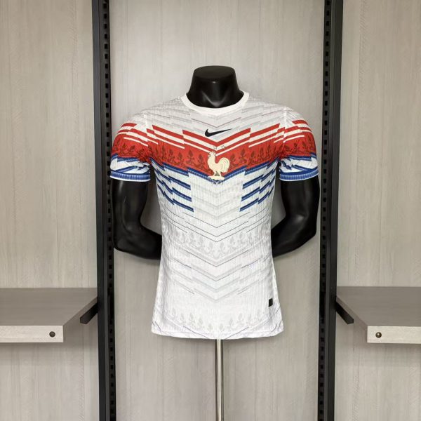 2026 France White Jersey Player Version
